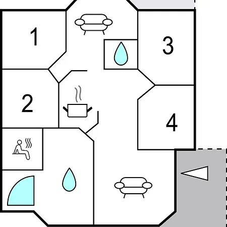 Norre Nebel 37 Holiday home Lonne Hede